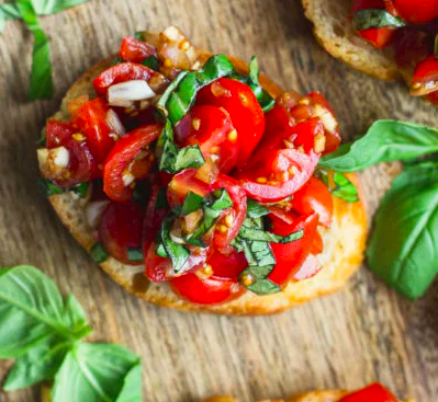 Fresh Bruschetta