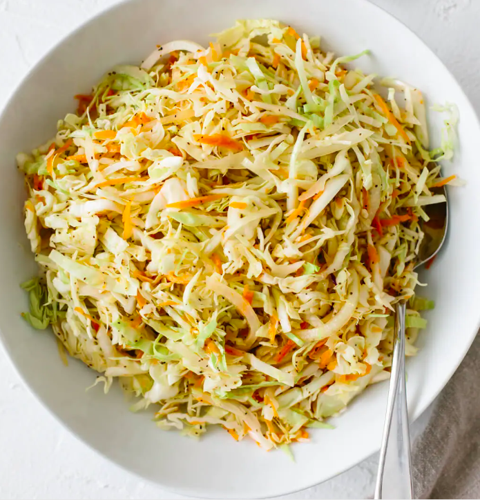 Guilt-Free Coleslaw