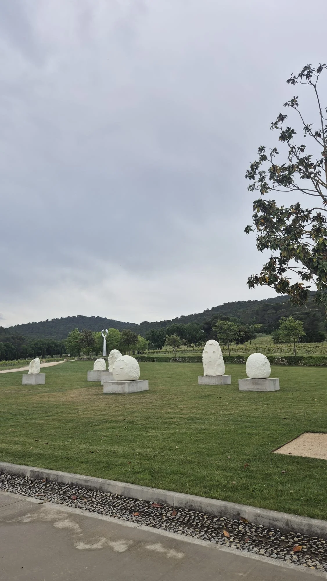 Vinhos Provence - França - escultura caras chateaux la coste.jpeg