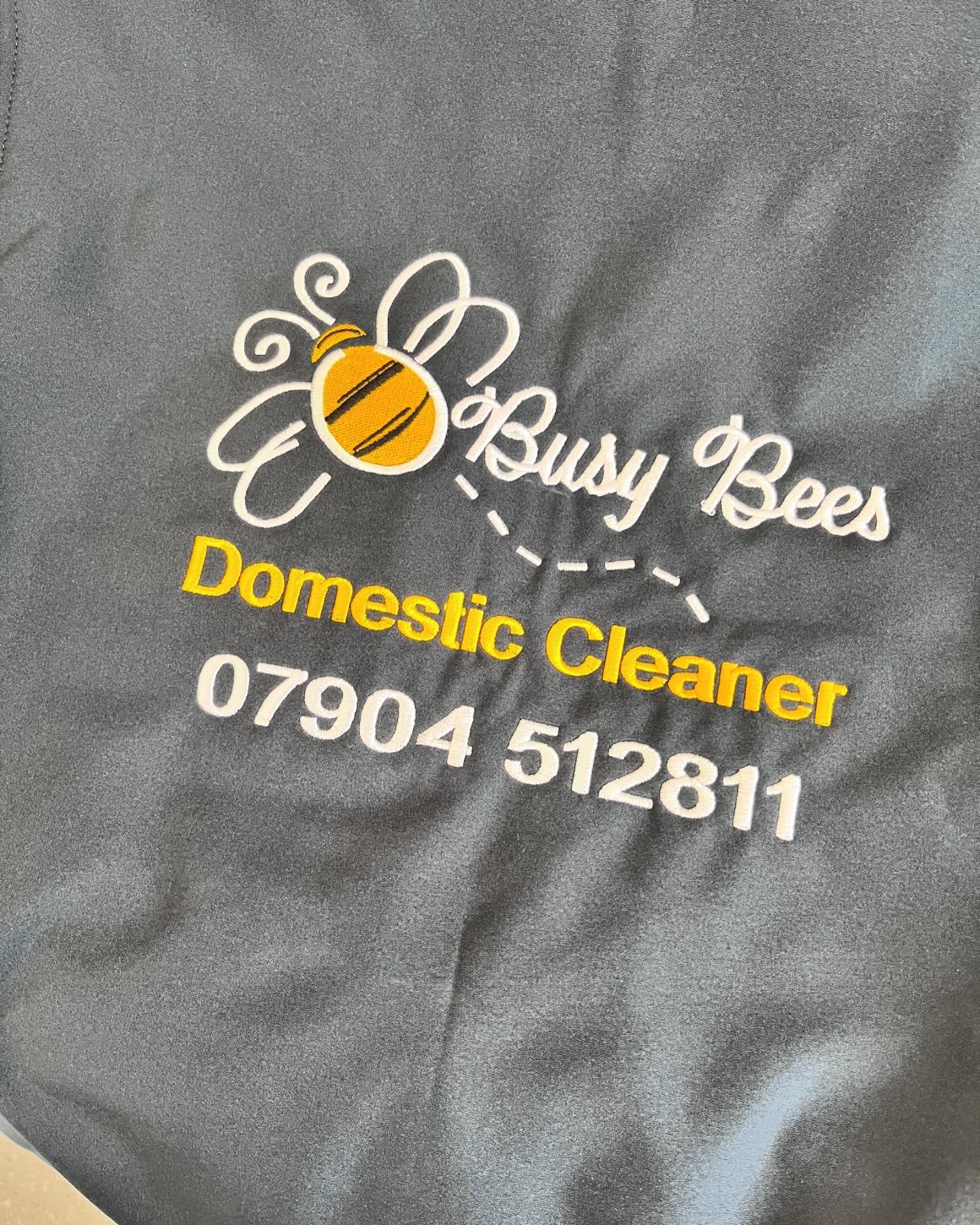 As part of the new commercial arm of my business we love creating workwear for small , local businesses. I especially love this one , I wonder why 🤔