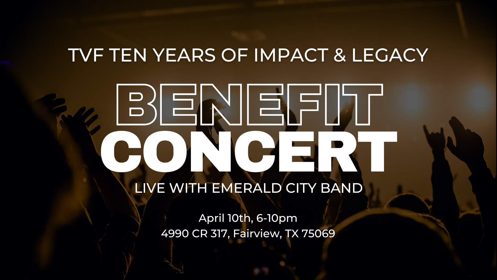 TVF Ten Years of Impact &amp; Legacy: Live with Emerald City Band