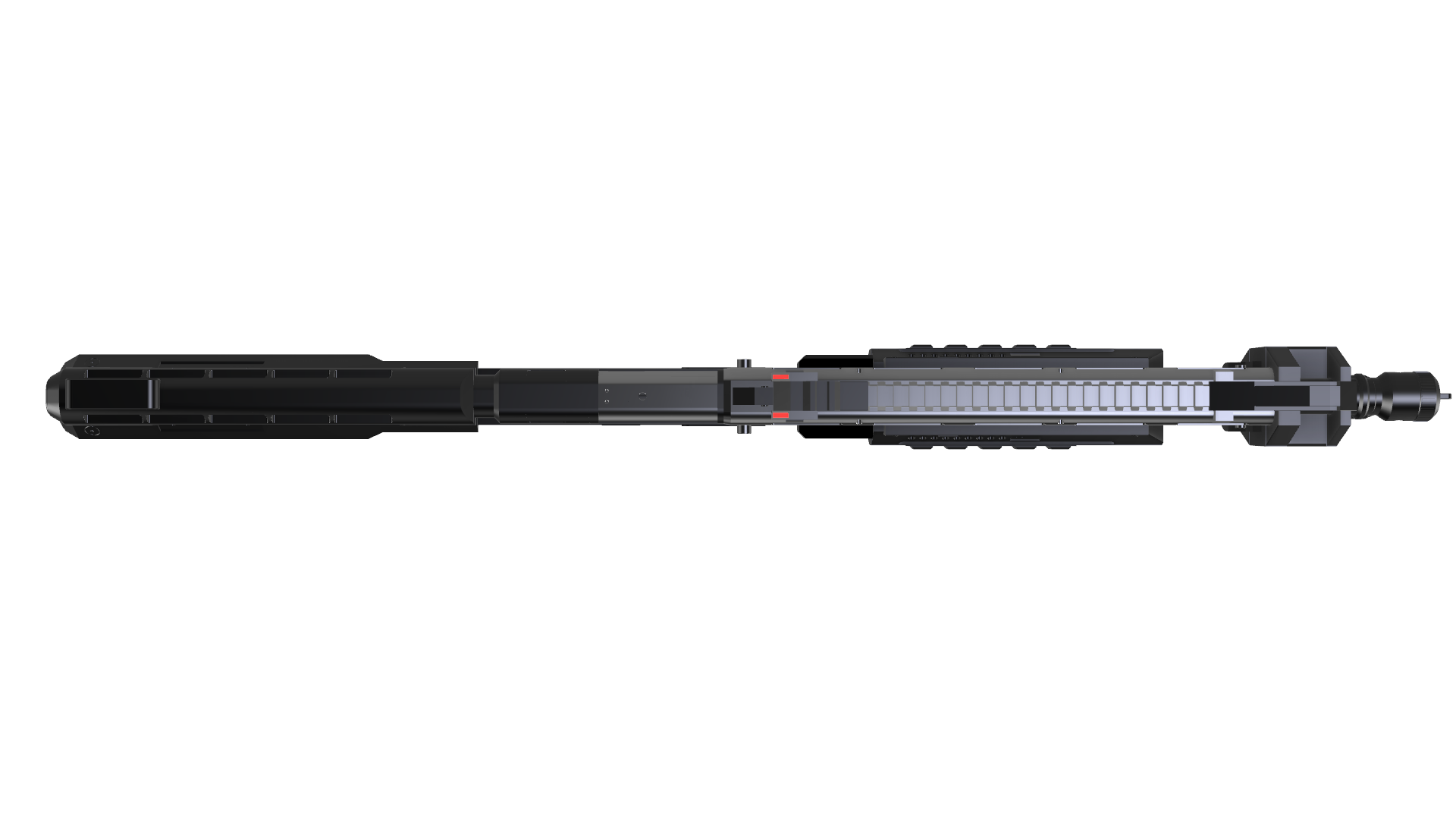 M319 Individual Grenade Launcher 3D Model for Cosplay Prop Inspired by ...