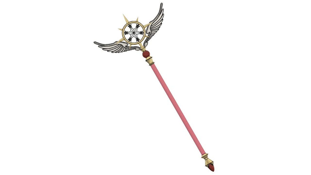 Cardcaptor Sakura - Sealing Wand Dream Form.gif