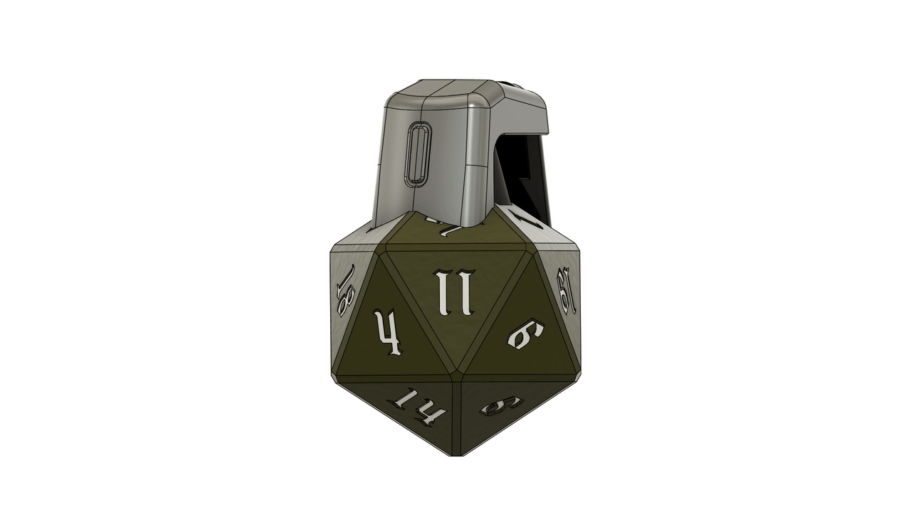 Cursed D20 Rotation.gif