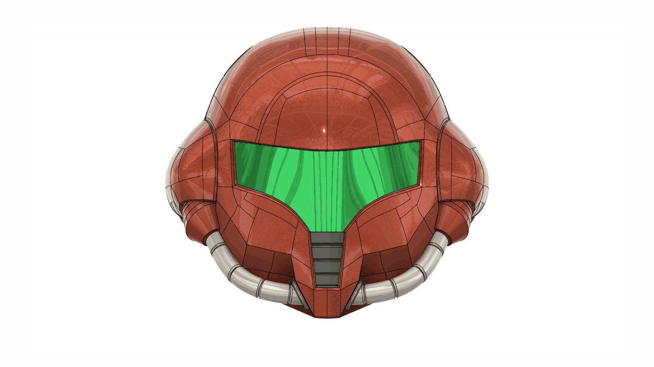 Metroid Prime Remastered - Varia Suit Helmet.gif