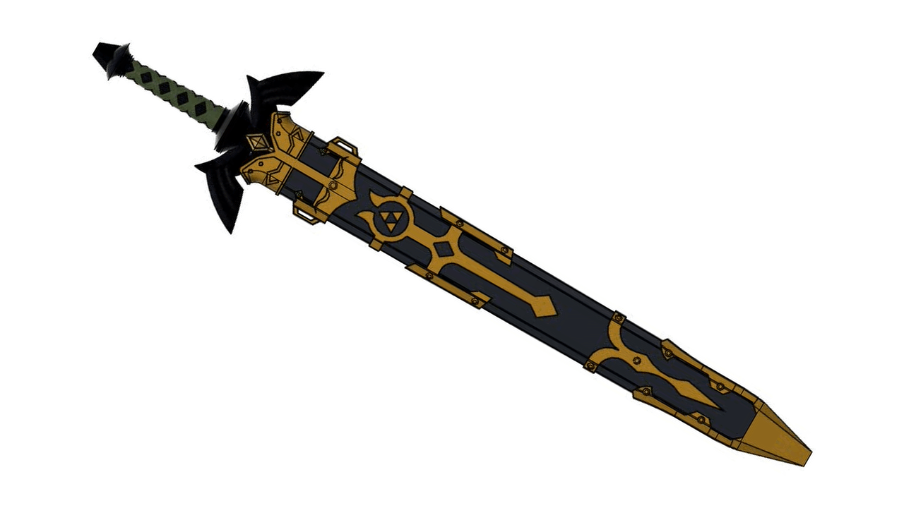 Legend of Zelda Twilight Princess - Master Sword.gif
