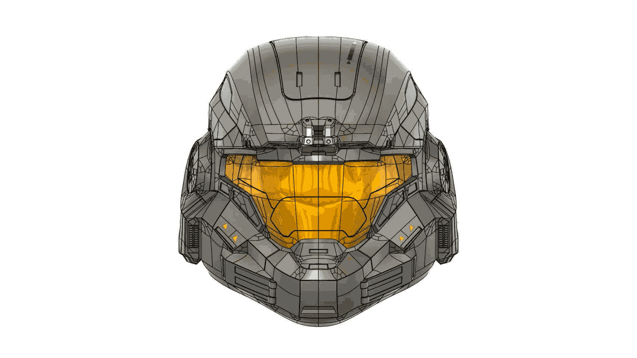 Halo Reach - Mk V B Helmet.gif