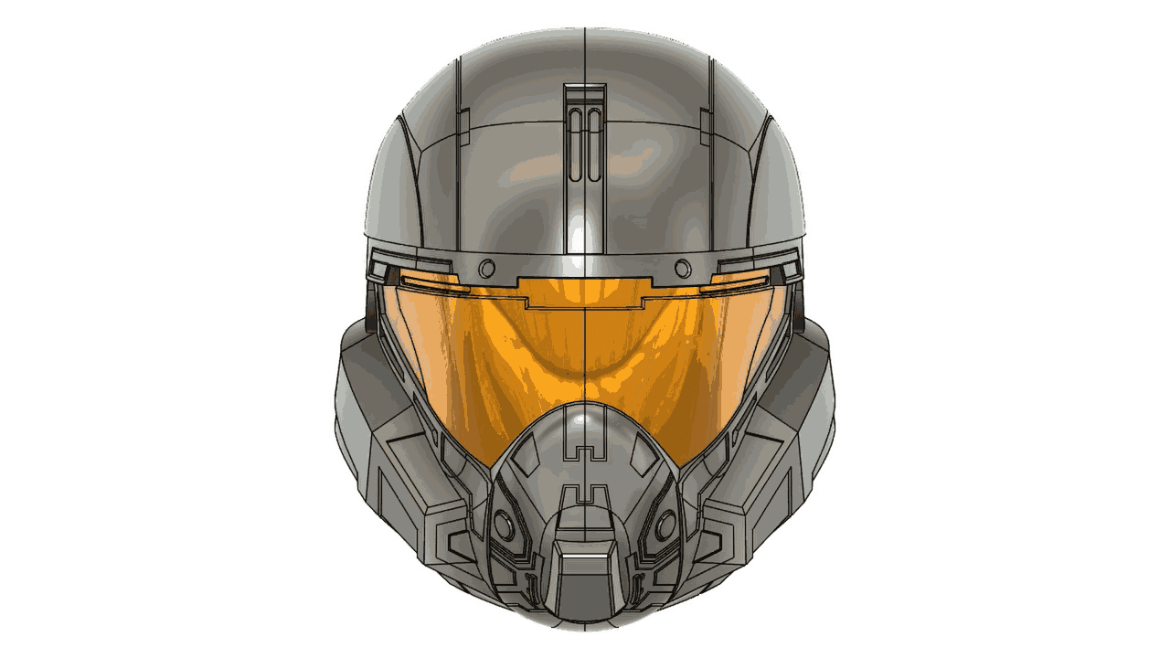 Halo 3 Marine - Hornet Pilot Helmet.gif