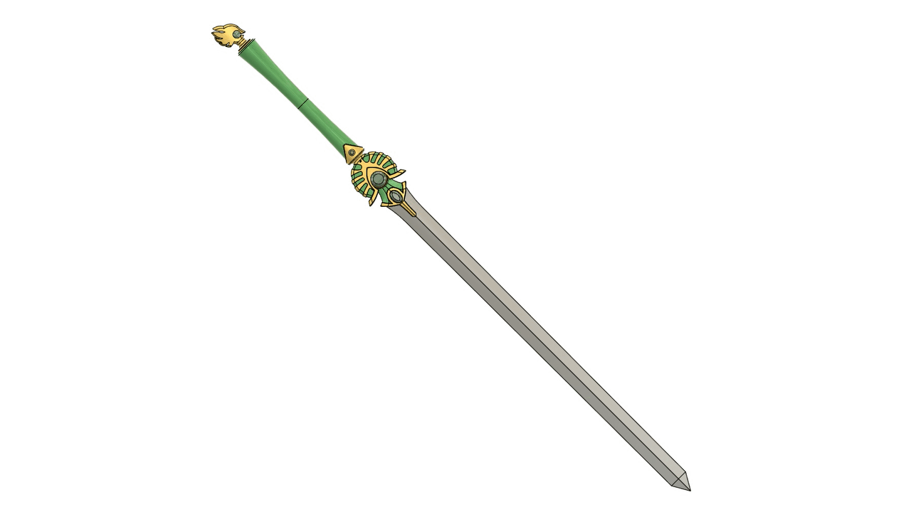 Magic Knight Rayearth - Fuu's Sword.gif
