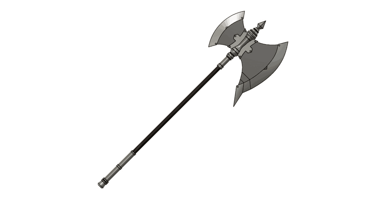 Frieren - Stark's Axe.gif