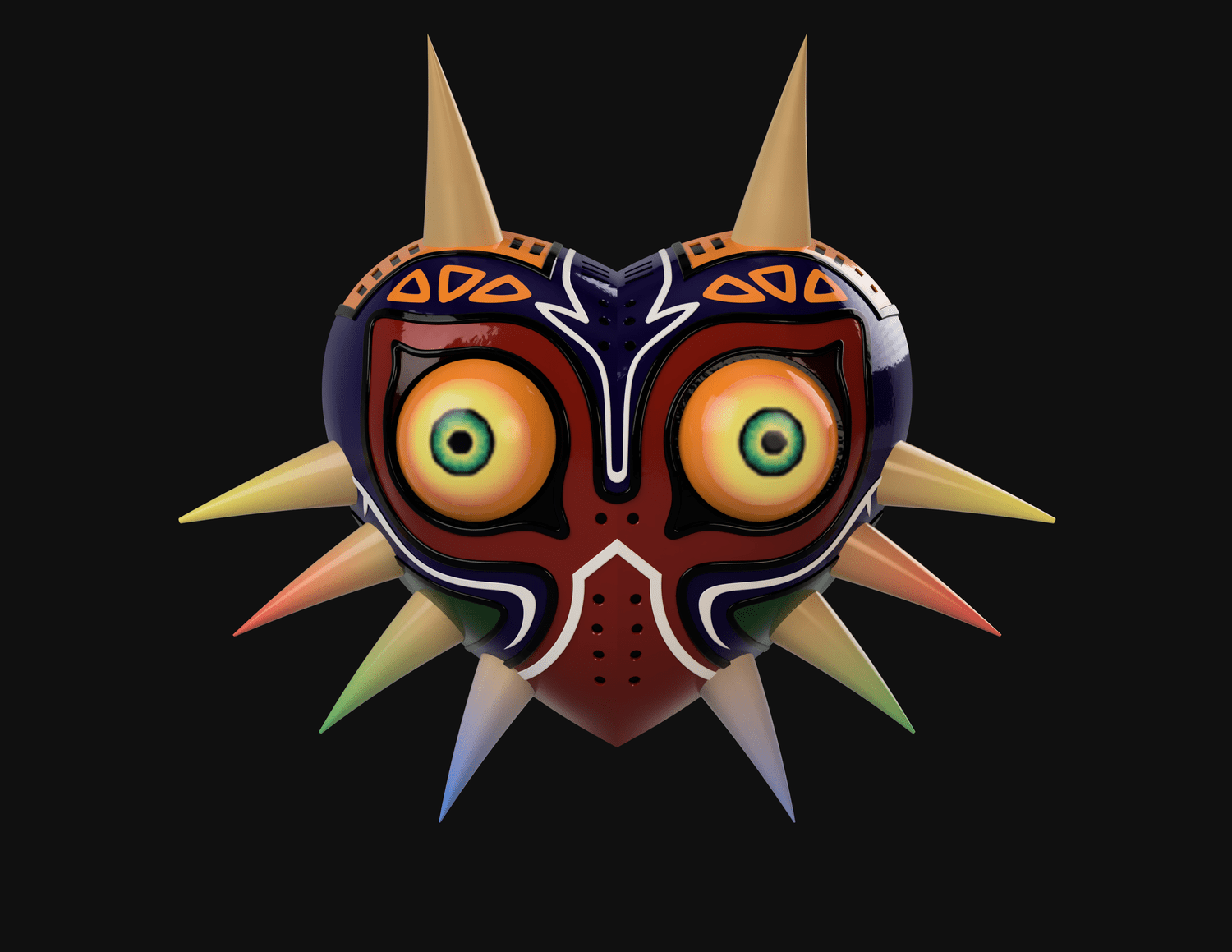 Majora's Mask 3D Model for Cosplay Prop Inspired by The Legend of