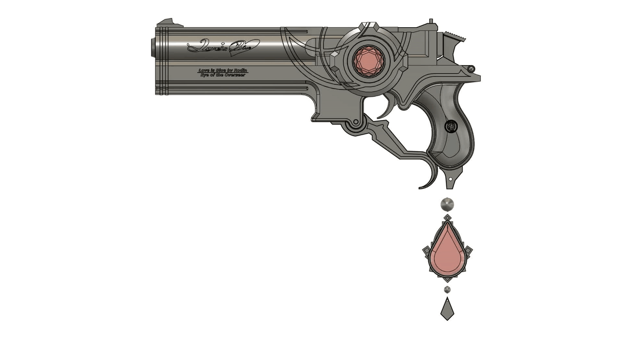 Bayonetta - Love is Blue Rotation.gif