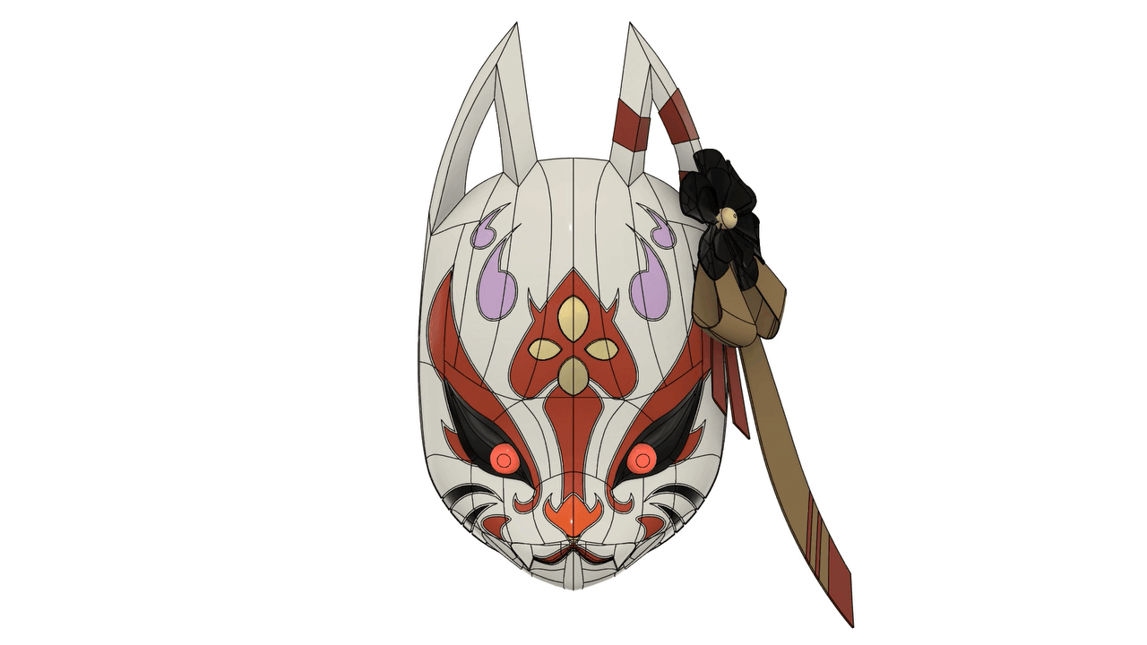 Blue Archive - Kosaka Wakamo Mask.gif