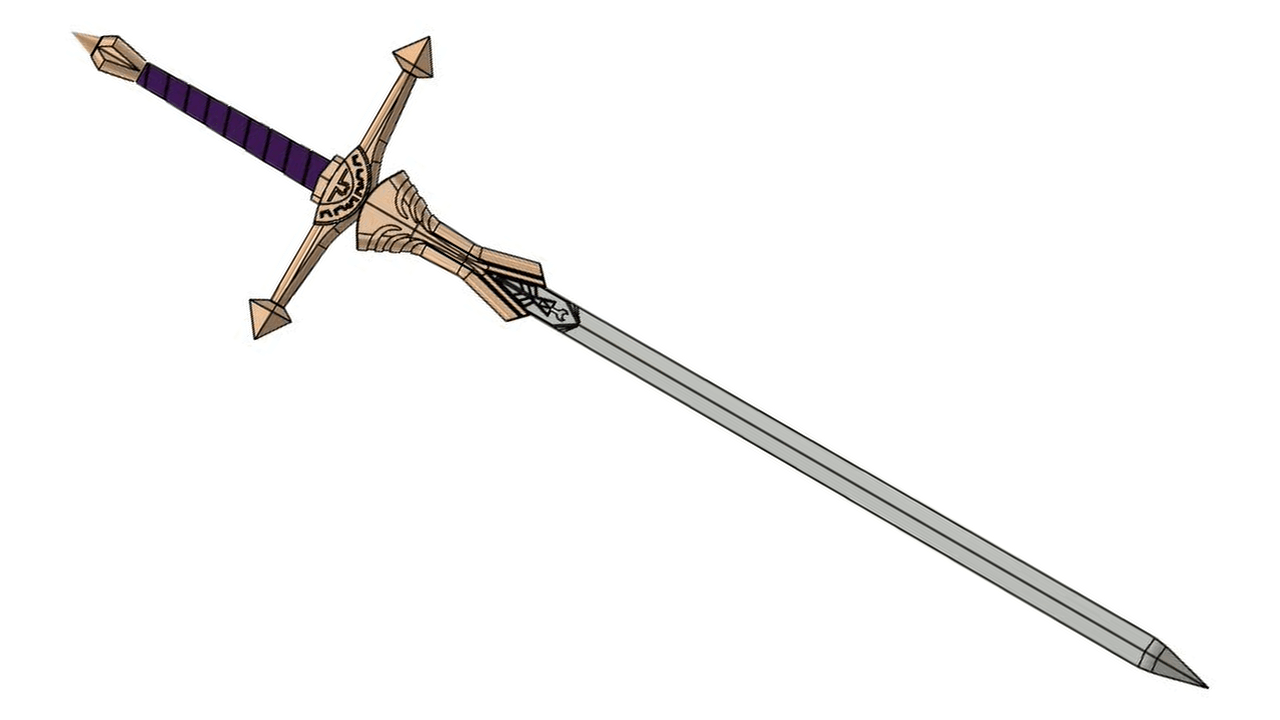 Legend of Zelda Twilight Princess - Zelda's Rapier.gif