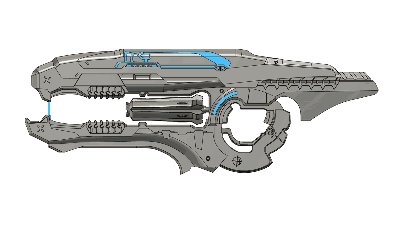 Halo Reach - Plasma Repeater.gif