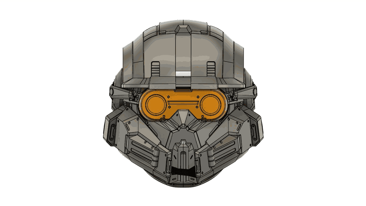 Halo Infinite - Shikari Helmet.gif