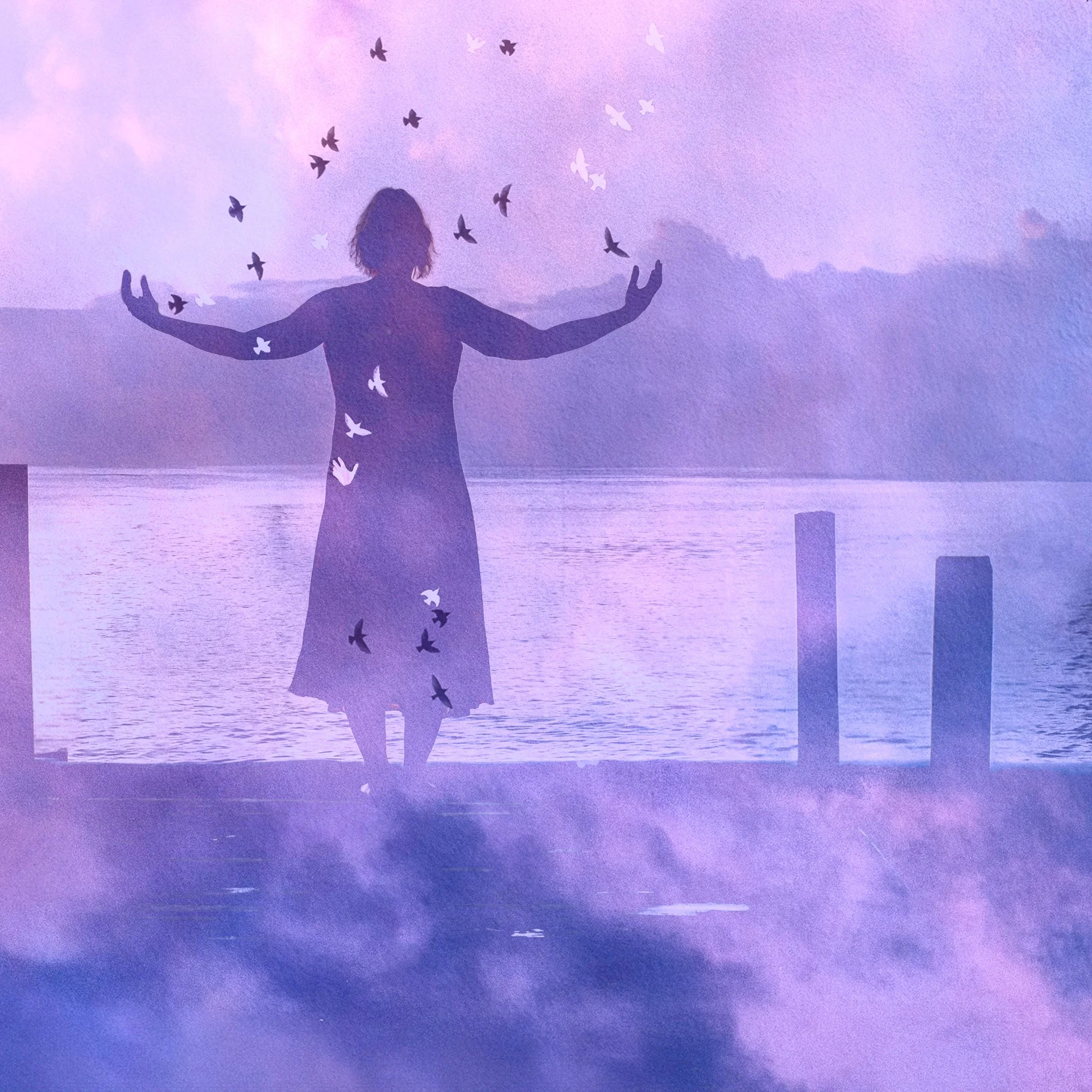 Inspirations: Try a little Self Portraiture in your Multiple Exposures