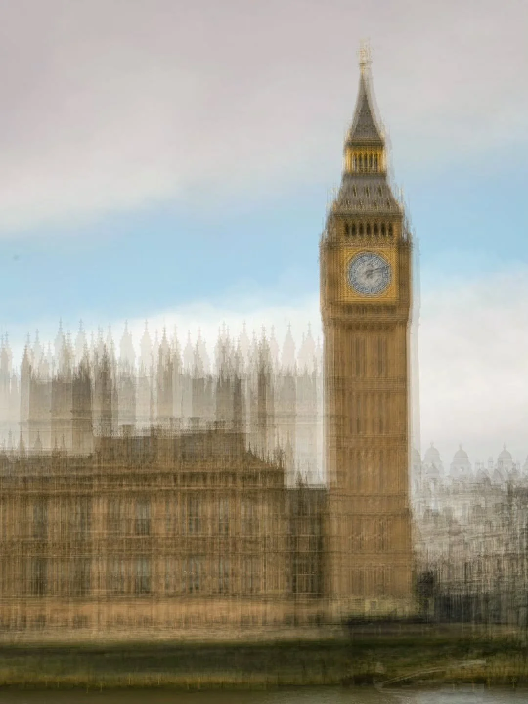 In camera multiple exposure 📸

So I wasn't sure if this would work at all with the angles I had to use due to the river being 'in the way' but aparantely it does.  I took a lot of frames from different angles in order to make this image of the Eliza