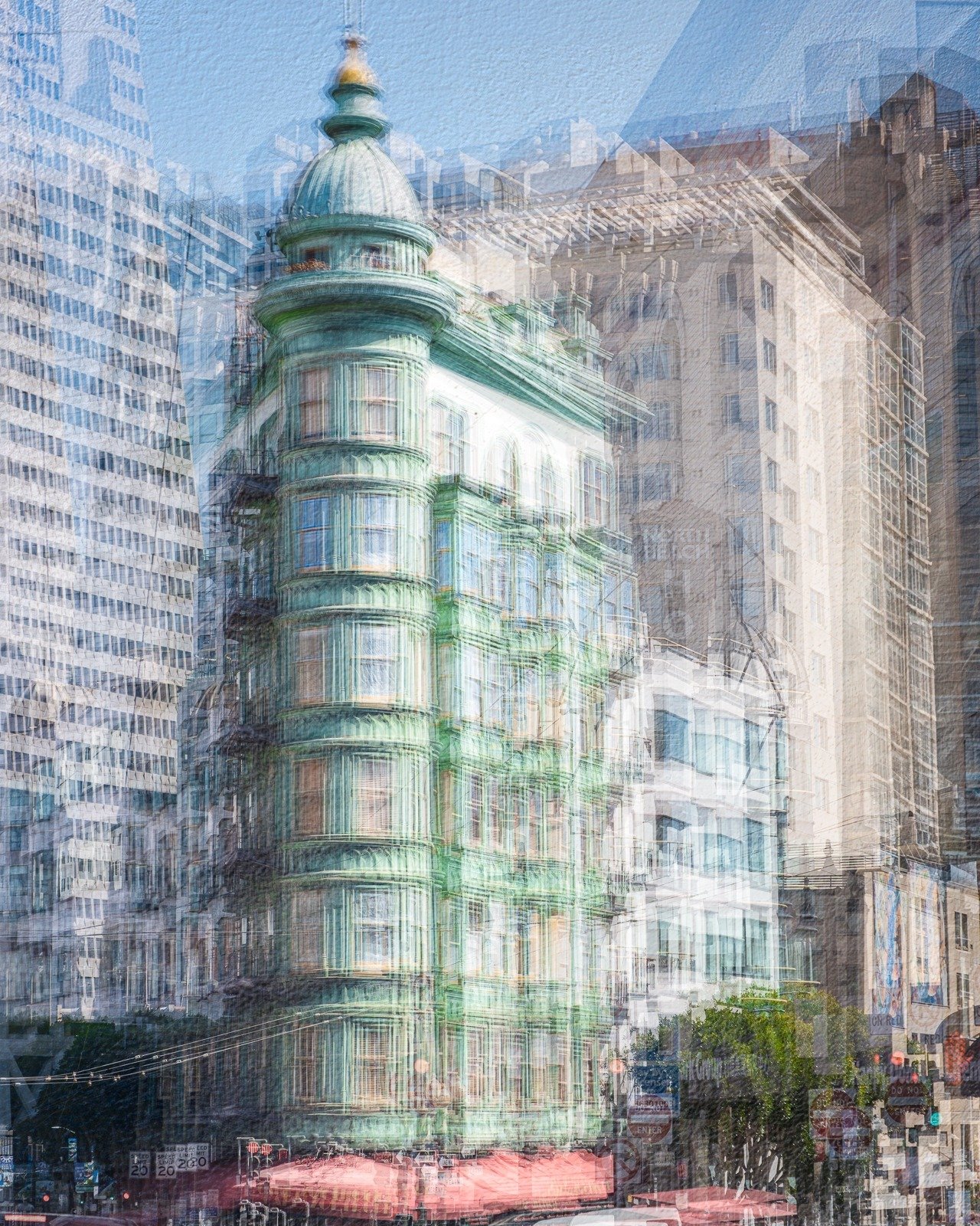 Multiple Exposure made in Post Processing 📸

This image from San Francisco is used in the Architecture week of the Exploration of Multiple Exposure where we look at several different techniques that you can use to portray architecture using multiple