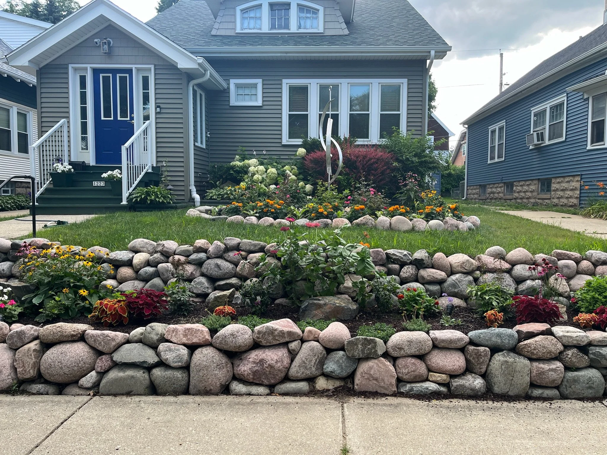 Field Stone Retaining Wall