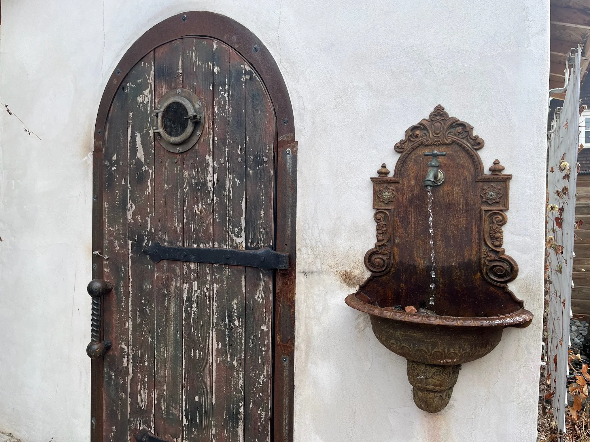 antique water fountain 