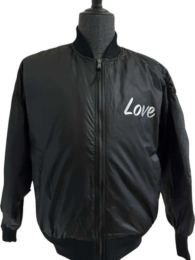 Love Nylon Bomber Jacket