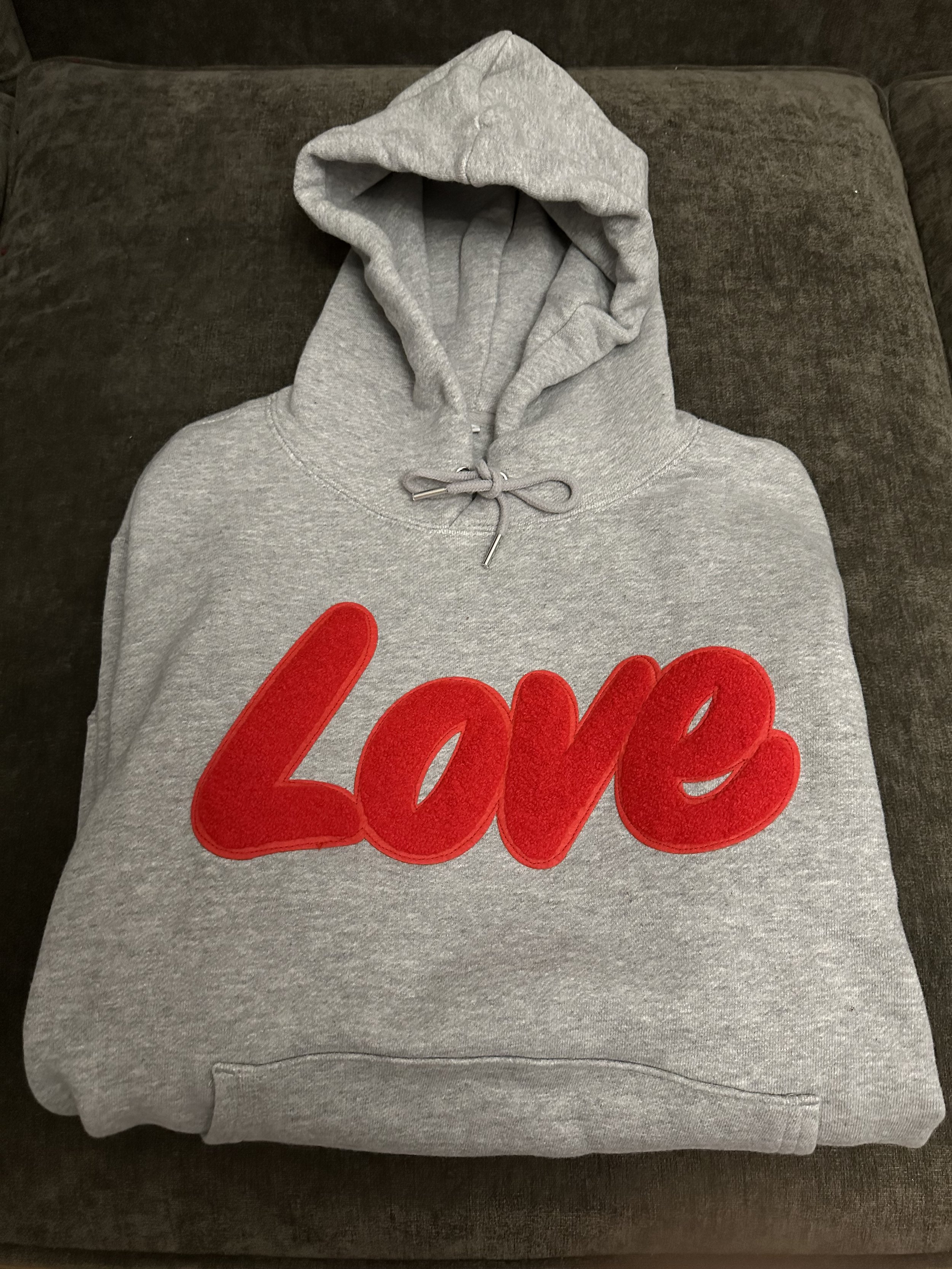 Cozy Love Gray Hoodie
