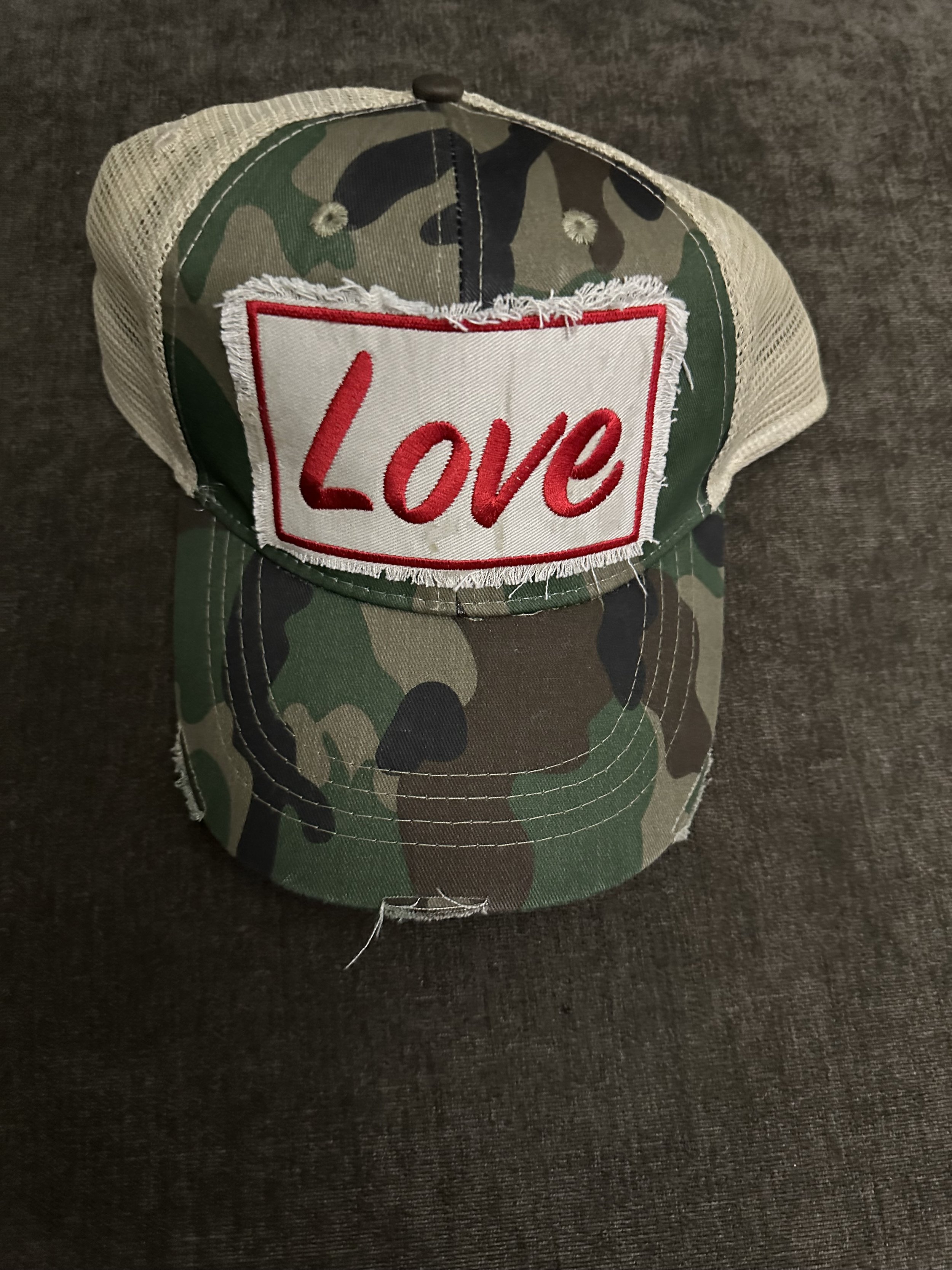 Camo Love Trucker Hat