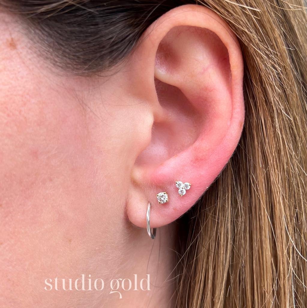 Ear & Nose Piercing in Bristol Solid Gold Jewellery — Kabuki