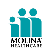Molina Healthcare logo with three stylized teal figures and the company name underneath.
