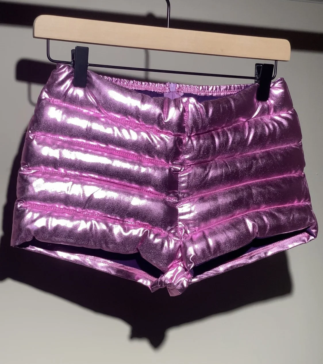 Hot Pink Bubble Shorts