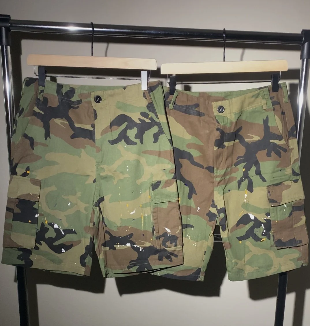 Camo Cargo shorts