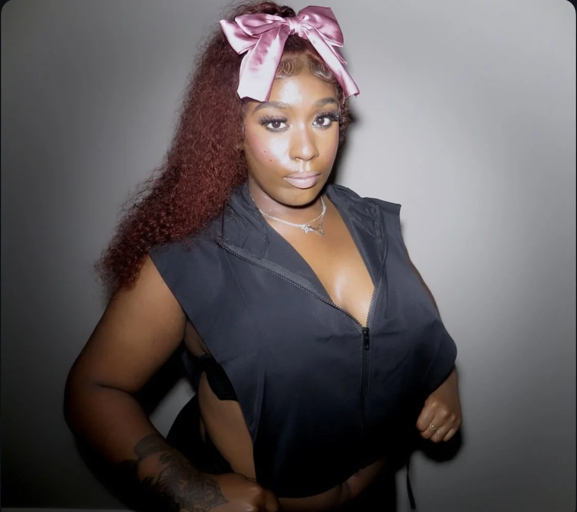 Hooded cutout crop top