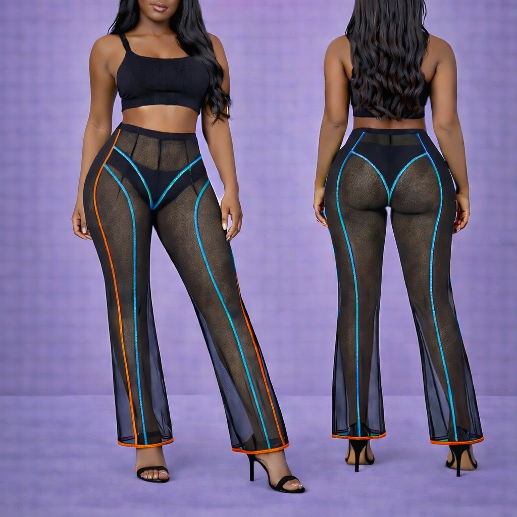 Mesh Colorblock leggings