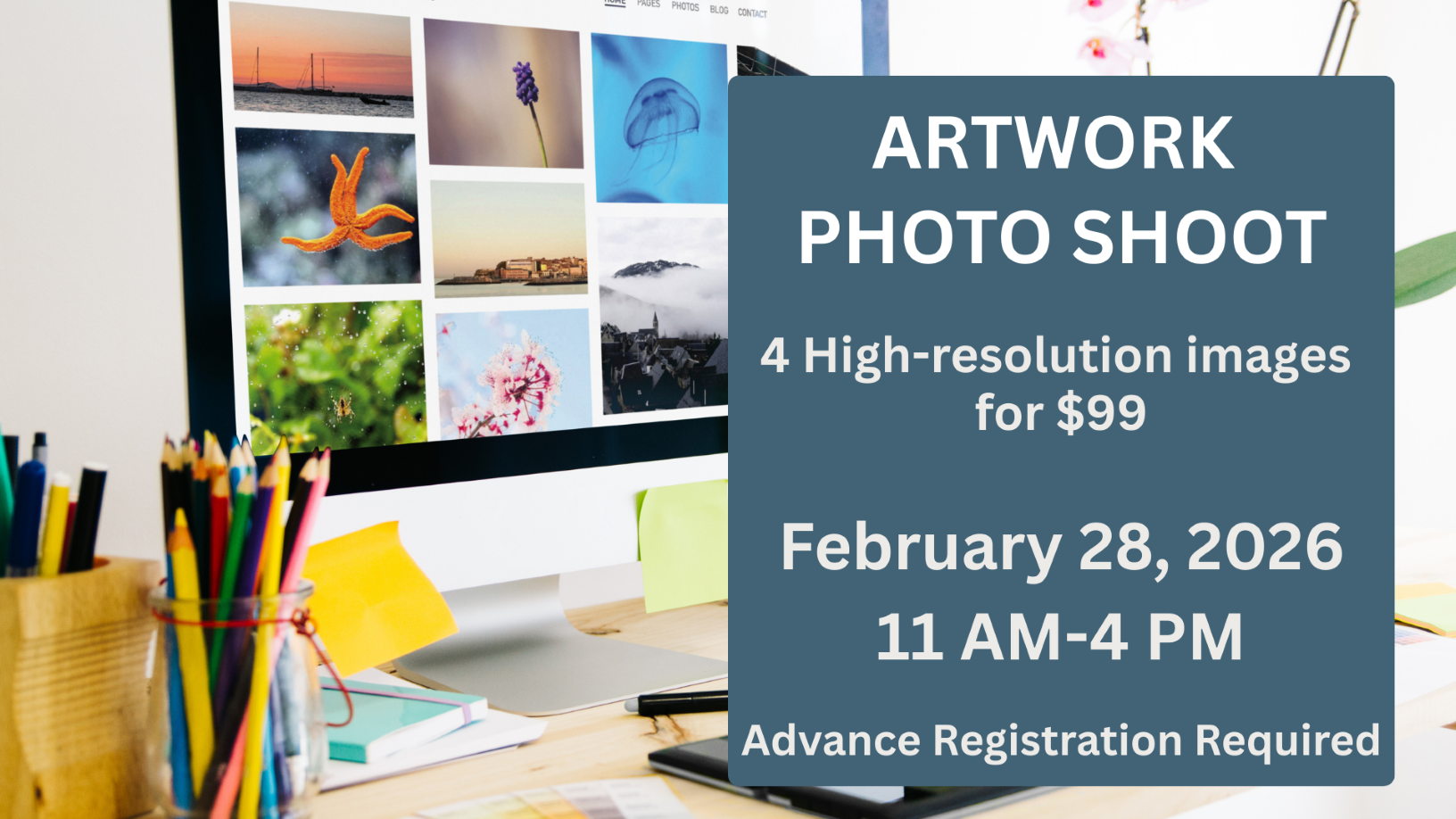 Artwork Photo Shoot with Donna Green