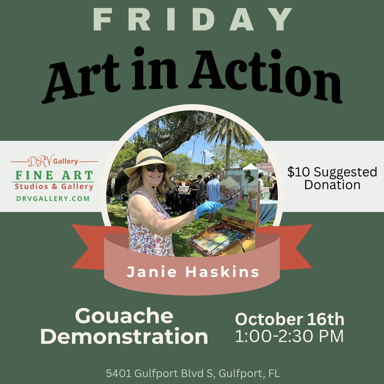 Art in Action: Gouache Techniques with Janie Haskins