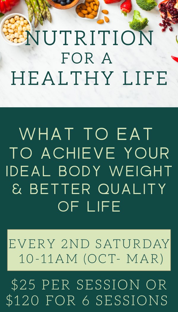 Nutrition for a Healthy Life