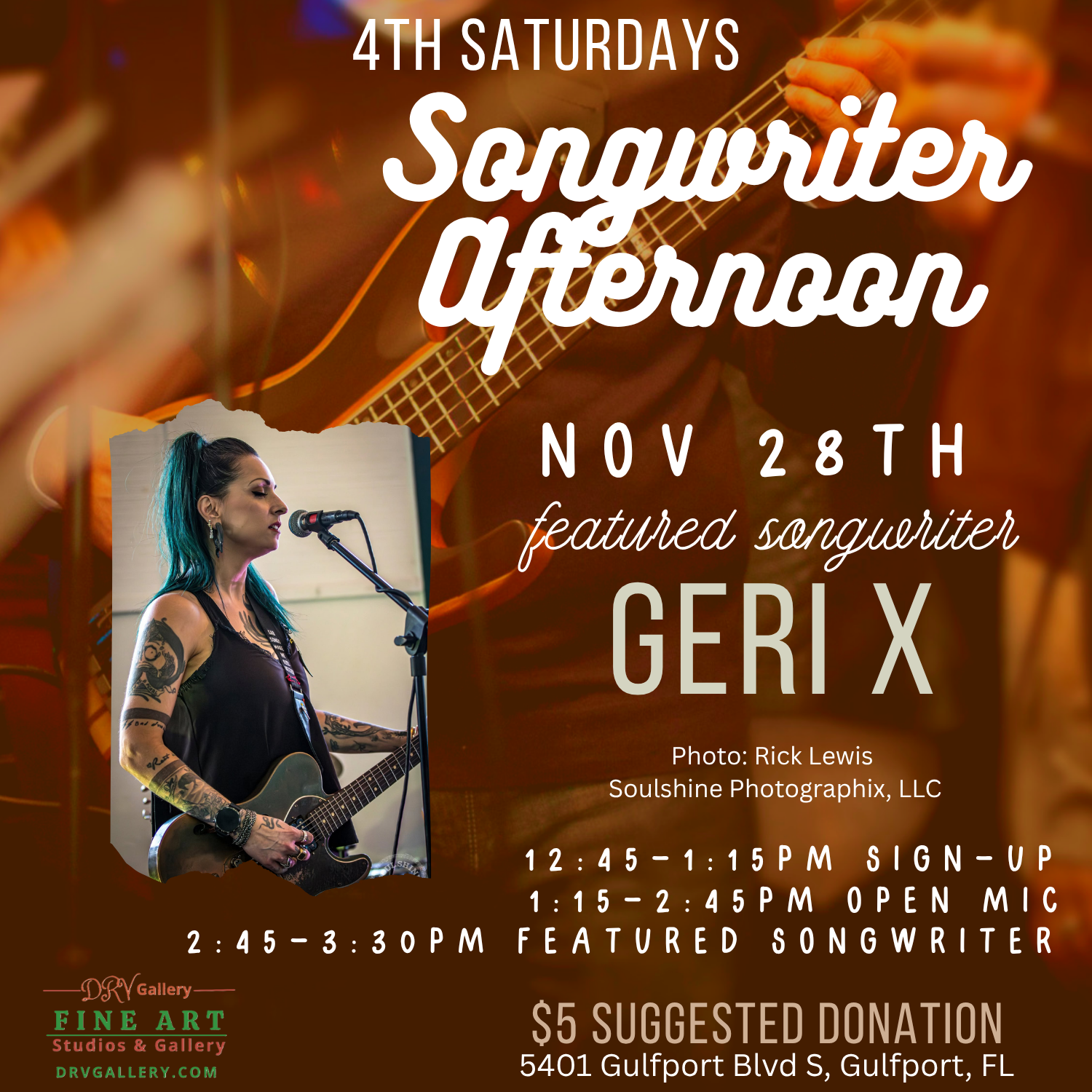 Songwriter Open Mic