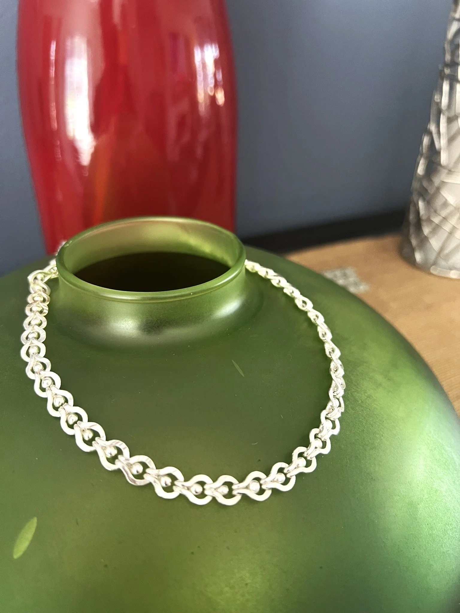 Center Ball Necklace by Cornelia Haerle