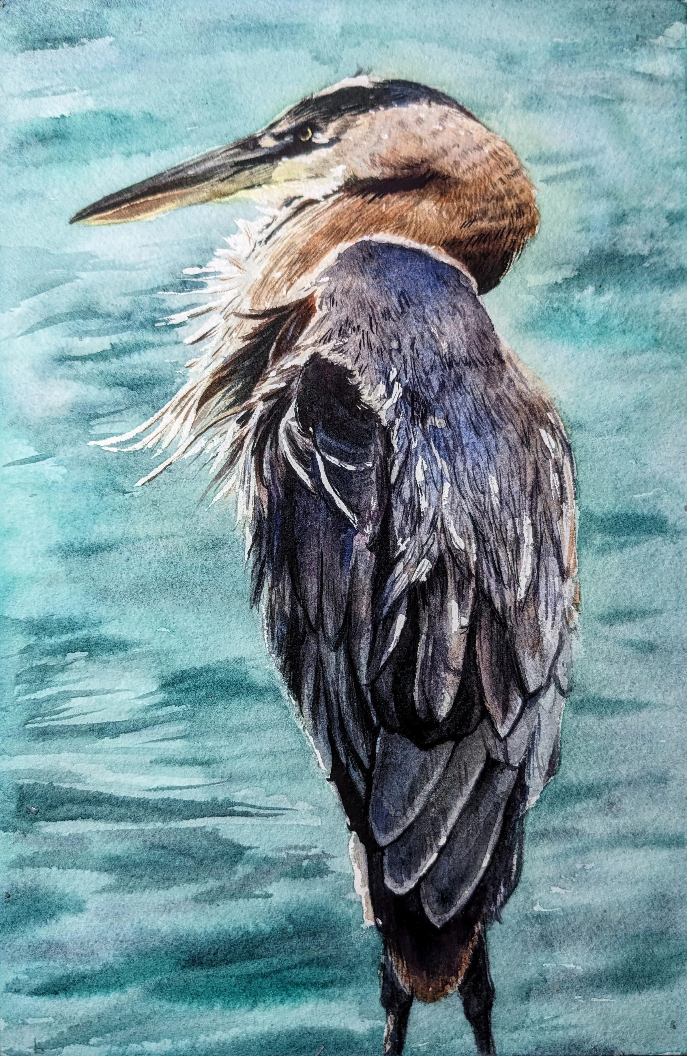 Turquoise Sentinel by Marina Richmond