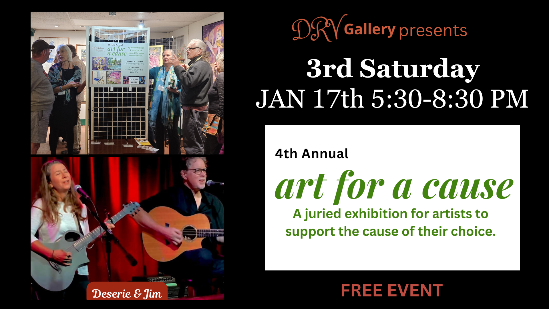 4th Annual ART FOR A CAUSE Exhibition