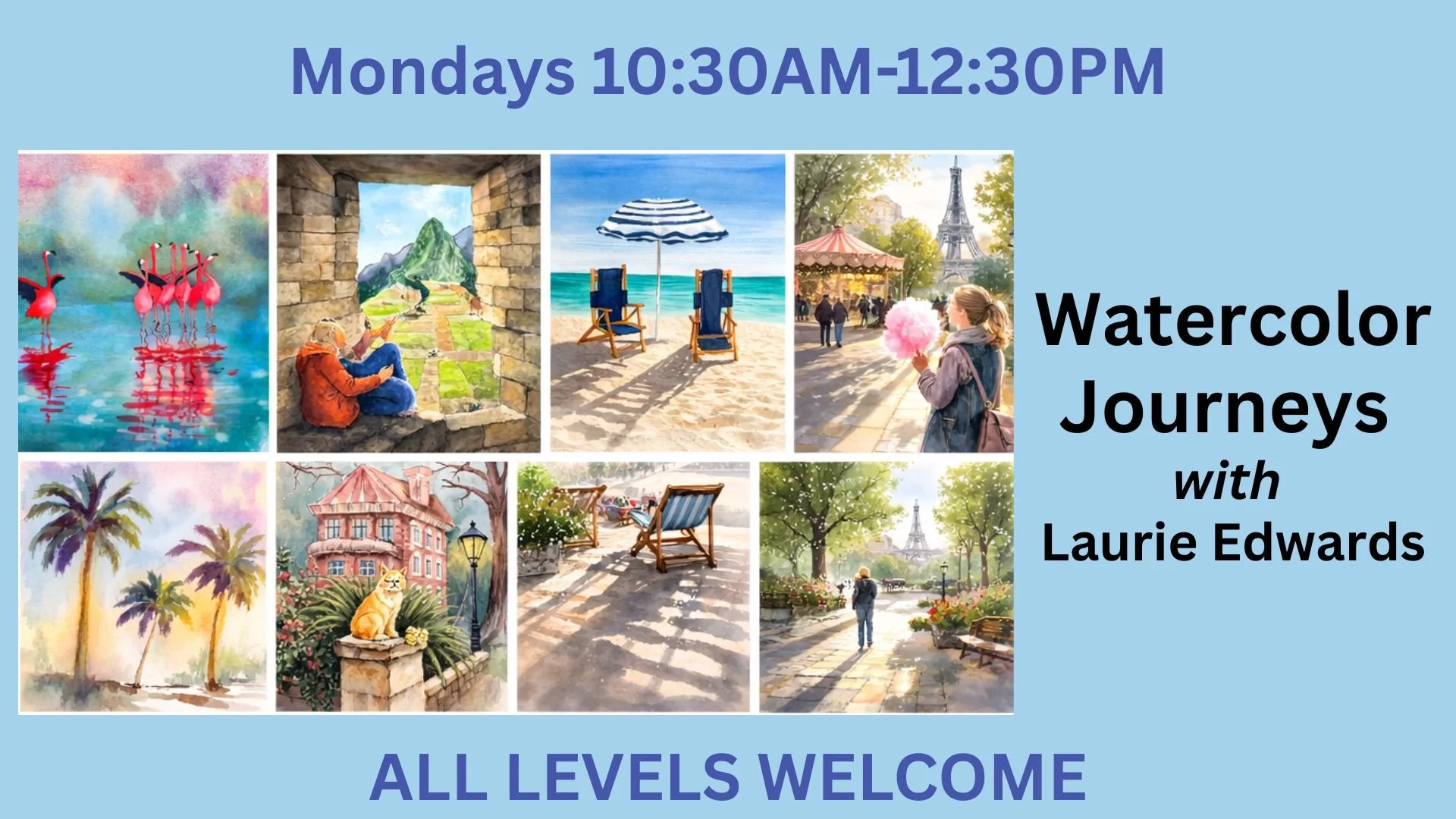 Watercolor Journeys with Laurie Edwards