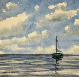 Sailboat by Laurie Edwards