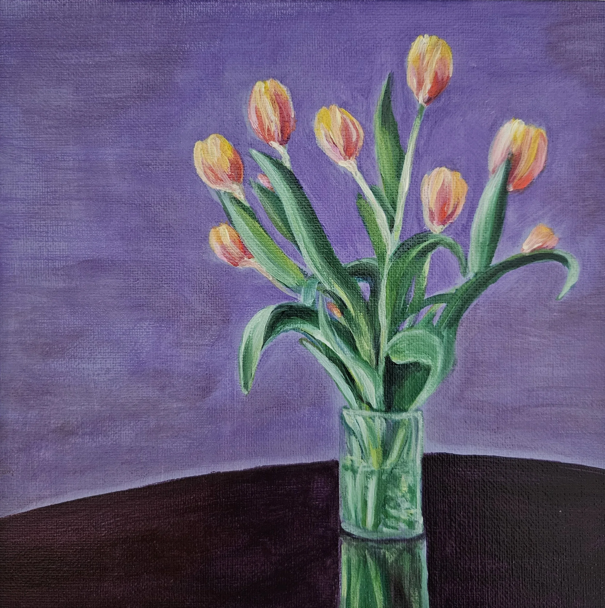 Tulips by Deserie Valloreo