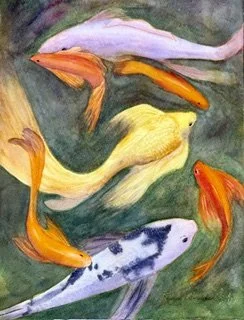 Koi I by Laurie Edwards