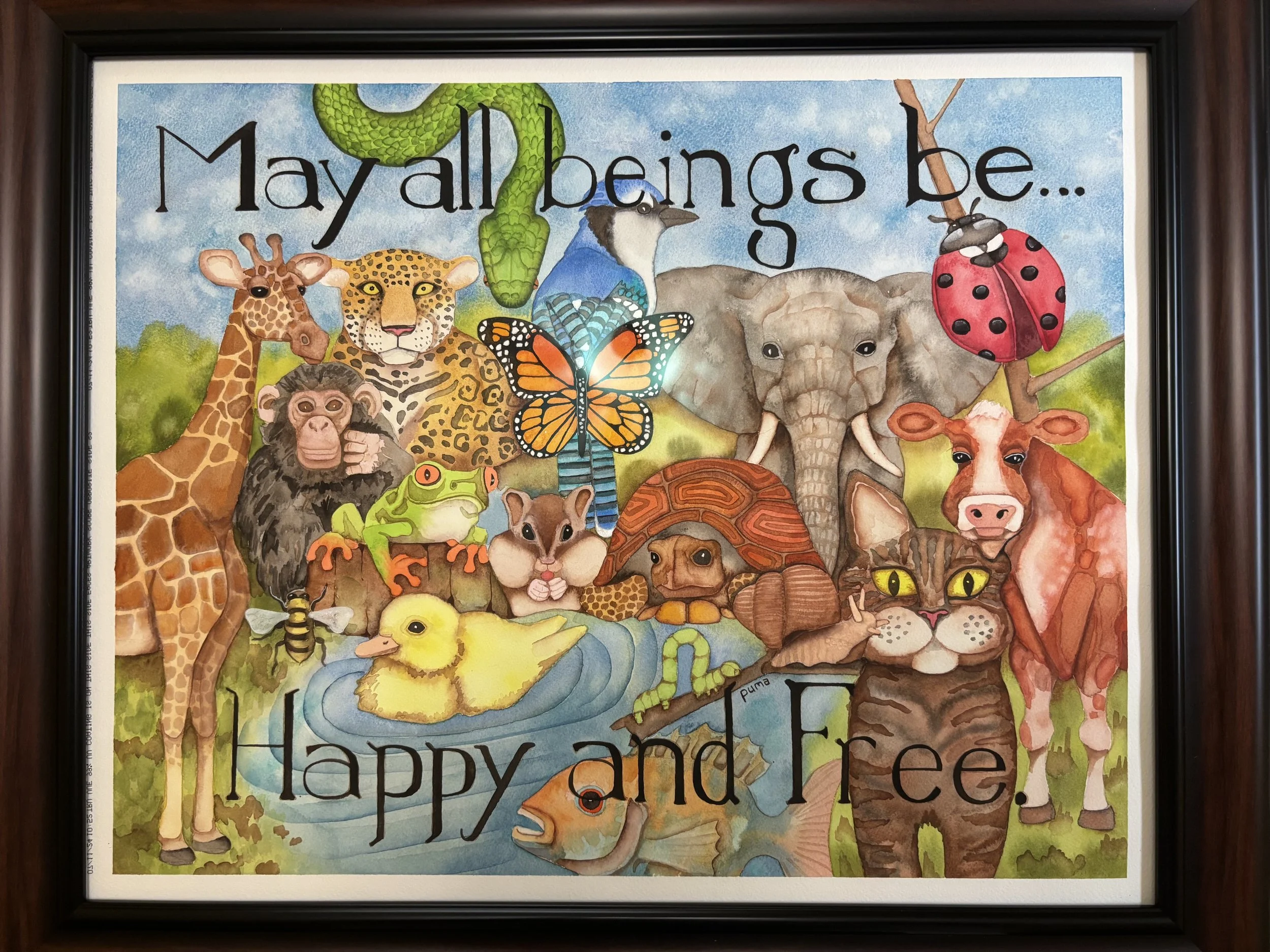 Lokah Samastah Sukhino Bhavantu by Puma Love