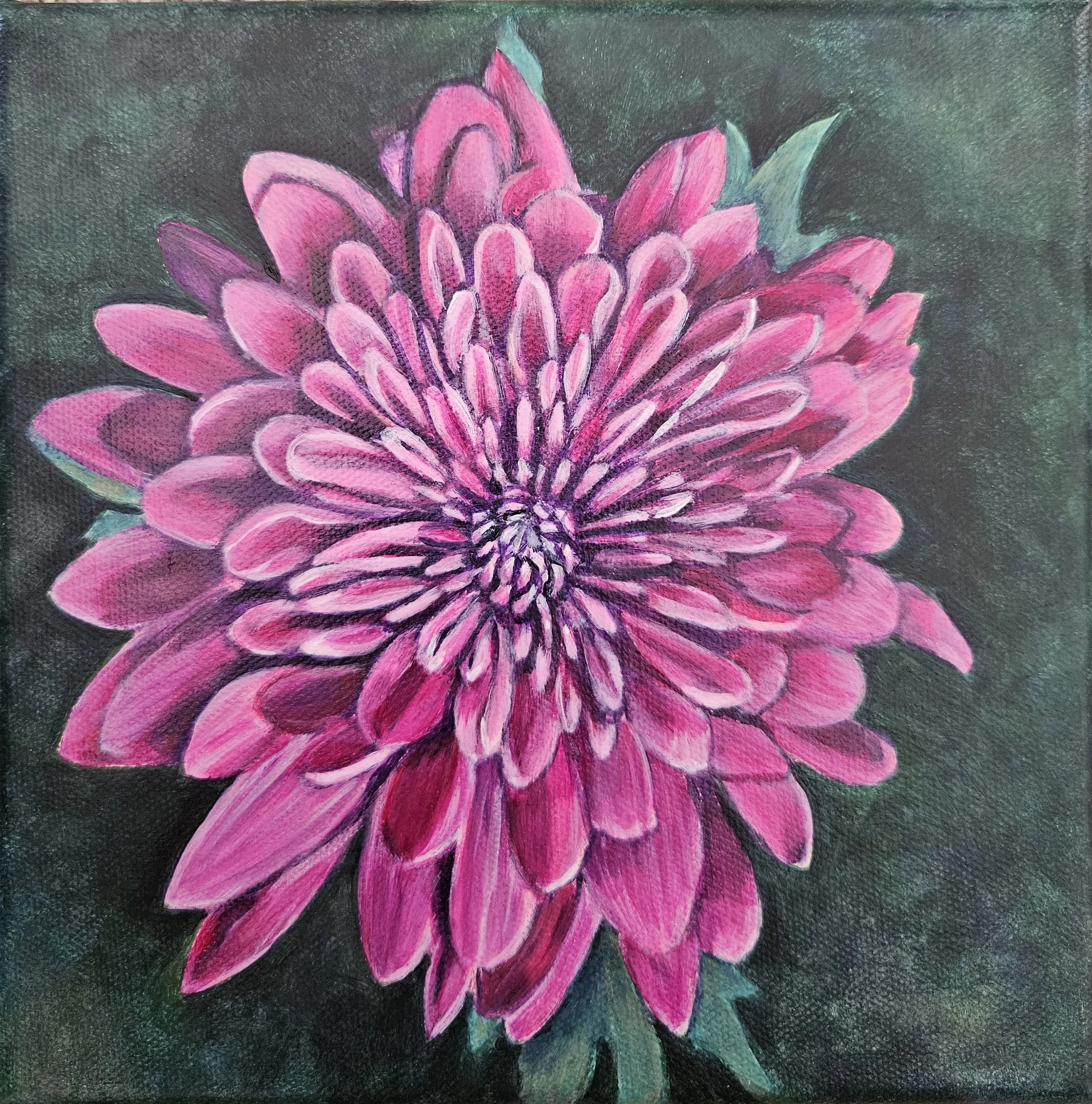 Chrysanthemum by Deserie Valloreo