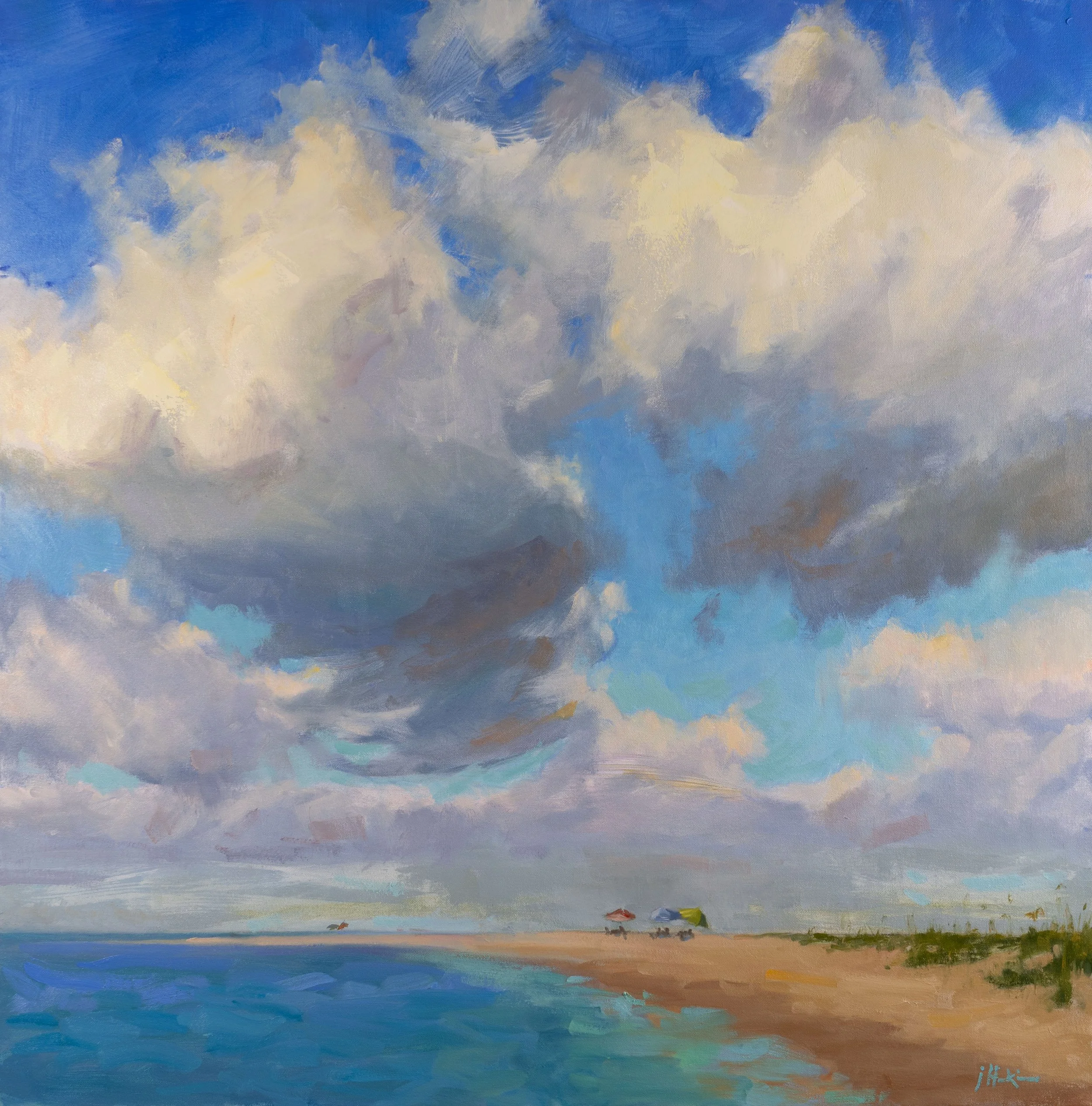 Beach Day by Janie Haskins