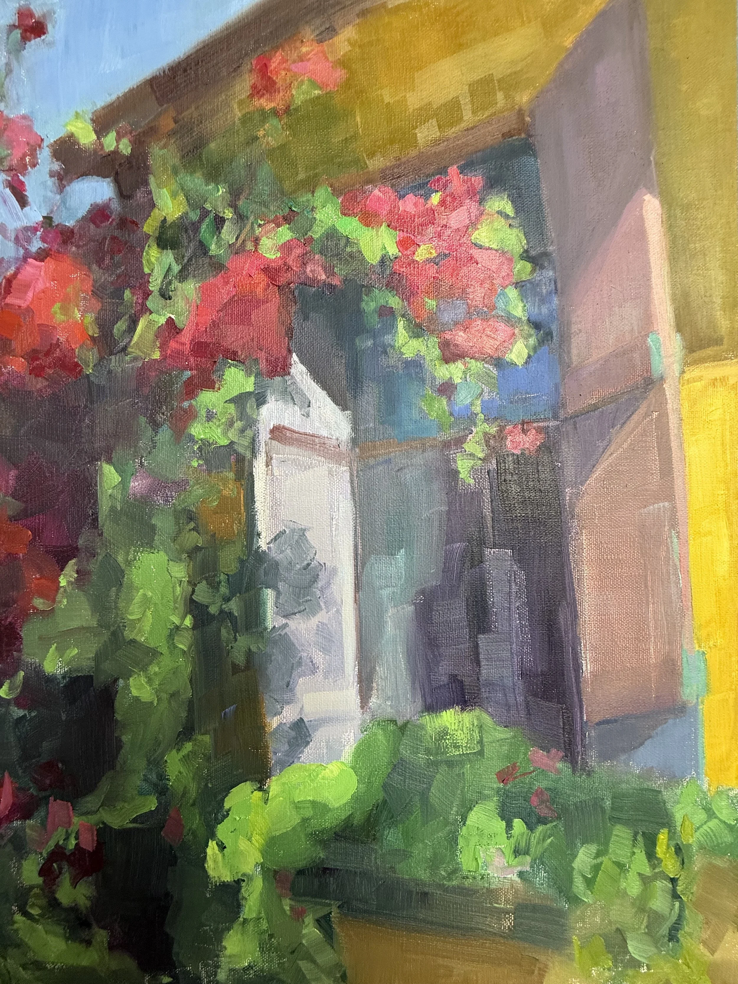 Adorning a Window by Rhonda Care