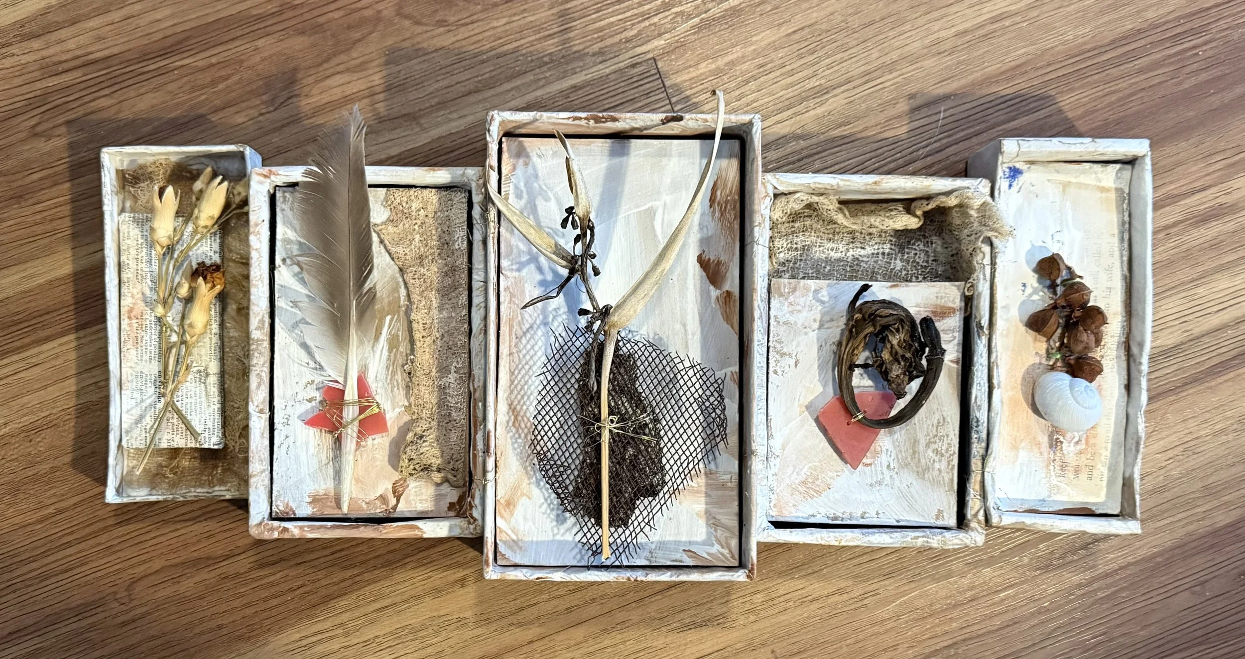Five Treasure Boxes by Julie Armstrong